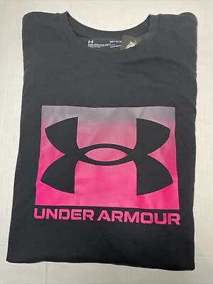 #ad Under Armour Men#x27;s UA Boxed Sportstyle Black Size M NEW with tags