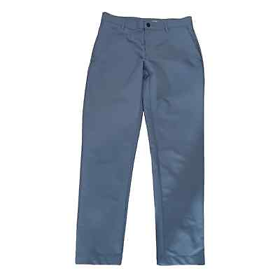 #ad Size 32 Banana Republic Performance Mens Trousers NWOT Slim Fit Blue Gray