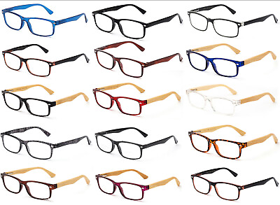 Reading Glasses Classic Retro Stylish Men Women Spirng Hinge Frame Slim Design $12.95