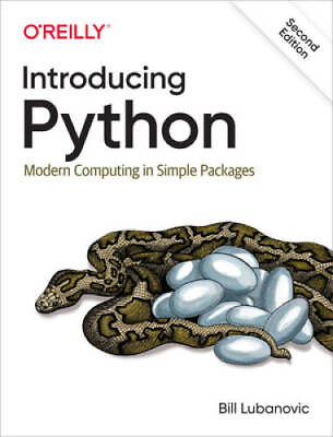 #ad Introducing Python: Modern Computing in Simple Packages Paperback GOOD