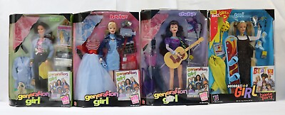 #ad Vintage Generation Girl Dolls Lot Barbie Lara Chelsie and Tori NRFB