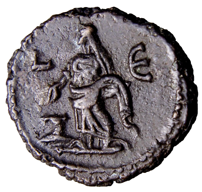 #ad Egypt Alexandria mint billon tetradrachms Diocletian L E Alta Roman Coin wCOA
