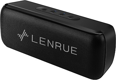 #ad LENRUE Bluetooth SpeakerWireless Portable Speakers with TWS 12H Playtime
