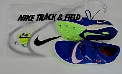 #ad Nike Zoom Rival Jump Track n Field Spikes Men#x27;s Size 9 Blue Orange DR2756 400 **