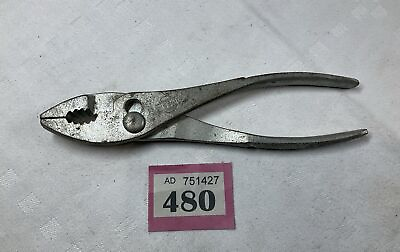 #ad Vintage Nissan EJ Slip Joint Pliers Tool Kit Classic Car Wrench Japan Auto Roll