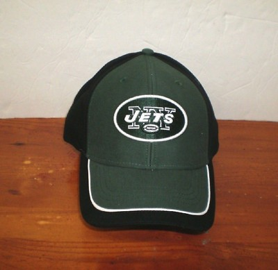 #ad BRAND NEW ADULT NFL NEW YORK JETS EMBROIDERED ADJUSTABLE CAP HAT OSFA