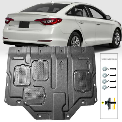 #ad For Hyundai Sonata 2015 2019 Auto Engine Cover Chassis Guards Shield Mud Flaps