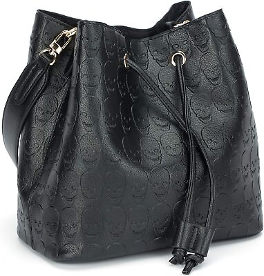 #ad Womens Hobo Tote Bag Leather Shoulder Bag for Women Bucket Bag Hobo Handbag Fit