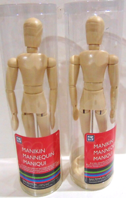 #ad New 8quot; Fully Adjustable and Lightweight Plastic Manikin In Original Plastic Tubs