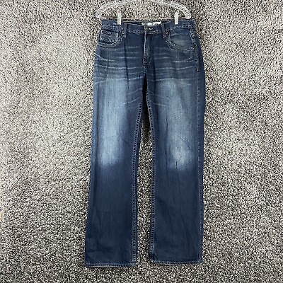 #ad BKE Buckle Denim Tyler Blue Jeans Men’s 33 Long