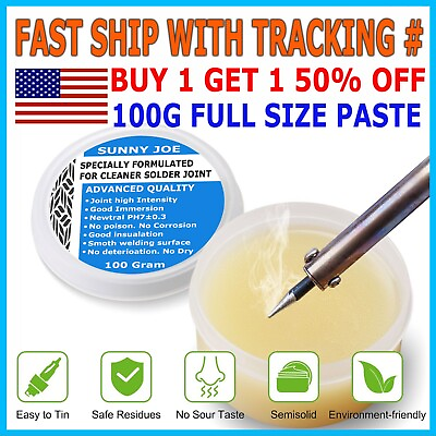 #ad 100g Soldering Flux Paste Solder Rosin Welding Grease Cream for Phone PCB Board