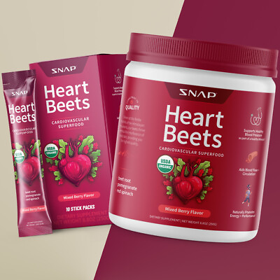 #ad Snap Heart Beets Powder USDA Cardiovascular Superfood Nitric Oxide Booster