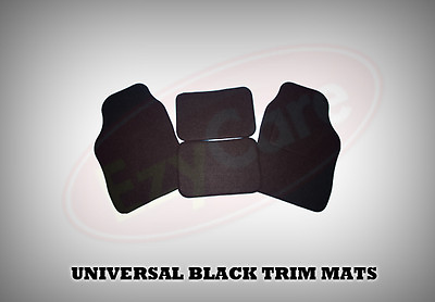 #ad LOTUS ELISE UNIVERSAL Car Floor Mats Black amp; BLACK