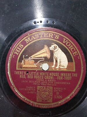 #ad JACK HYLTON amp; HIS ORCHESTRA vocal refrain dance fox trot 78 RPM RECORD INDIA VG