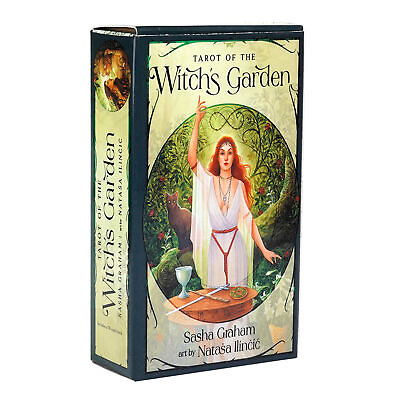 #ad Tarot Of The Witchs Garden Tarot 78 Cards Brand New