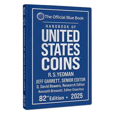#ad The Official Blue Book: Handbook of United States Coins 2025 Hardcover