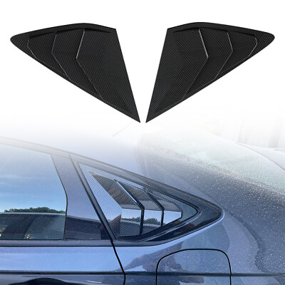 #ad Car Rear Side Window Shutters Ventilation Shutter Cover for Auto Outdoor