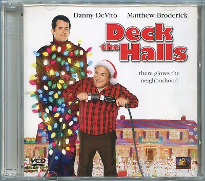 #ad 2006 Deck the Halls Danny DeVito Matthew Broderick Original Video CD VCD Set HTF