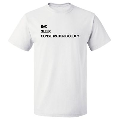 #ad Eat Sleep Conservation Biology T shirt Tee