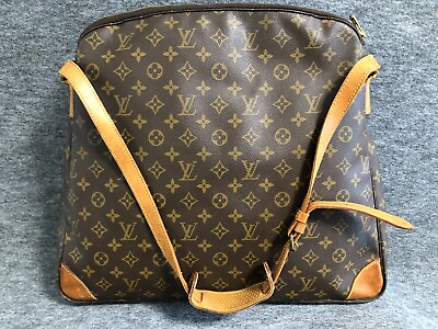 #ad Authentic Louis Vuitton Sac Balade Shoulder Bag Monogram Leather Brown M51112