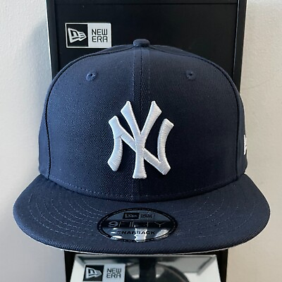 #ad MLB New York Yankees 9FIFTY Adjustable Snap Back New Era Cap Navy