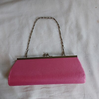 #ad pink clutch purse
