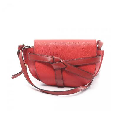 #ad Gate Bag Mini Shoulder Leather Red