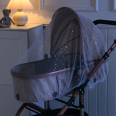 #ad Mosquito Cover Full Cover Anti mosquito Baby Crib Cart Mosquito Mesh Lightweight