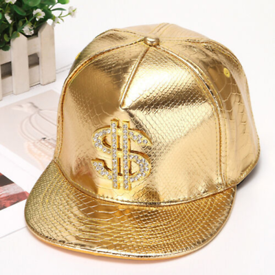 #ad NEW Mens Womens Snapback Hat USA Dollar Baseball Caps adjustable PU Hip Hop Hats