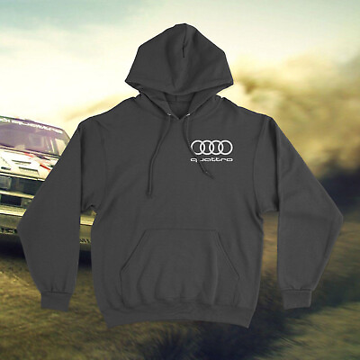 #ad Best Gift Audi Quattro Logo Hoodie