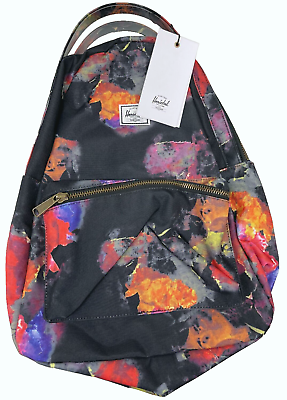 #ad Herschel MiniNova Backpack Watercolor Floral Pattern 18L