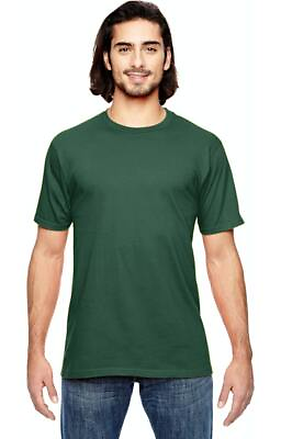 #ad Anvil 980 Lightweight T Shirt Adult Unisex Forest Green LG Large 980L