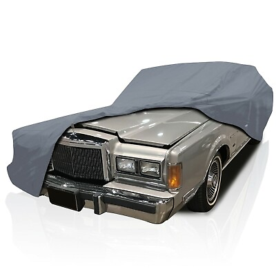 #ad CCT 4 Layer Weather Waterproof Full Car Cover For Lincoln Town Car 1981 1989