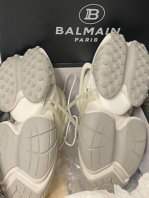 #ad balmain sneakers men size 7 white Love gift make an offer