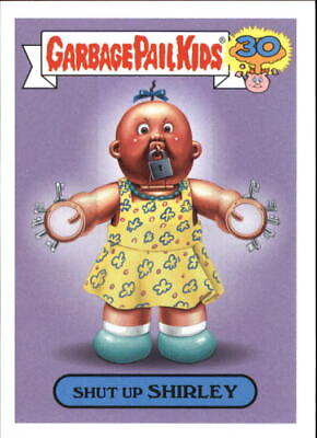 #ad 2015 Garbage Pail Kids 30th An. Zoom Out #10b Shut Up Shirley