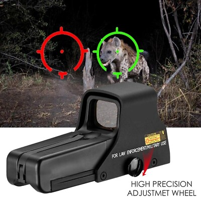#ad Red Green Dot Reflex Sight Scope 552 Series Tactical Holographic Optic 20mm Rail