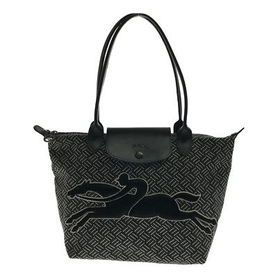 #ad Longchamp Pliage Bag Handbag Horse Pattern