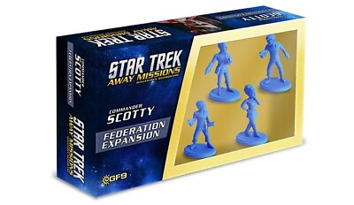 #ad Classic Federation Away Team Scotty Star Trek Away Missions Board Game Miniature