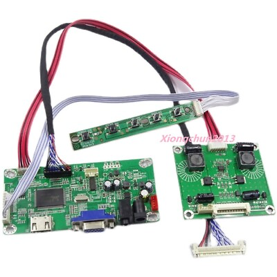 #ad EDP Controller board for LM270WQ1 SD C2 LM270WQ1 SDC2 2560*1440 VGA HDMI LED