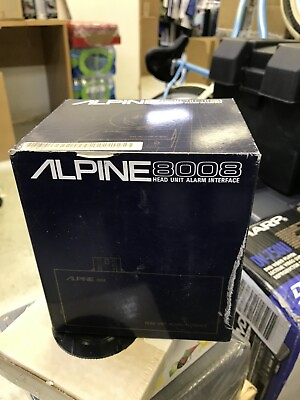 #ad Alpine 8008 Car Alarm Head Unit Interface Old School Head Unit Security System
