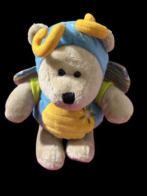 #ad 2008 Starbucks Company Plush Bear 73rd Edition in the Bearista Butterfly 10quot;