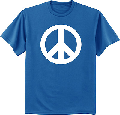 #ad Men#x27;s t shirt peace sign design tee shirt for men peace symbol tshirt blue