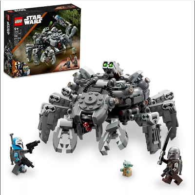 #ad LEGO Star Wars Spider Tank 75361 Building Toy Mech from The Mandalorian Season