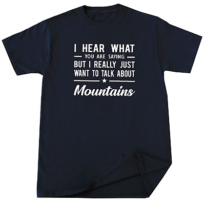 #ad Mountains Adventures T shirt Hiking Camping Funny Outdoor Shirt
