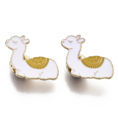 #ad Llama pin badge enamel alpaca badge lapel pin animal brooch enamel pin1 pc