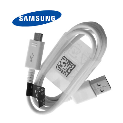 #ad OEM Samsung Galaxy Fast Charger Micro USB Cable Data Cord For Android Smartphone