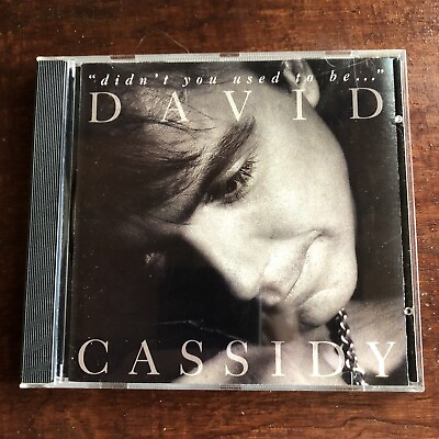 #ad DAVID CASSIDY DIDN#x27;T YOU USED TO BE... 1992 CD RARE OOP USA SCOTTI BROS