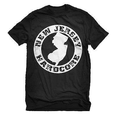 #ad NJHC T Shirt New Jersey Hardcore Tee Shirt Fury