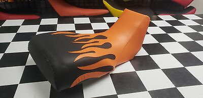 #ad Honda TRX300EX TRX 300EX Seat Cover Fits For Year 2008 To 2012 Orange Flame