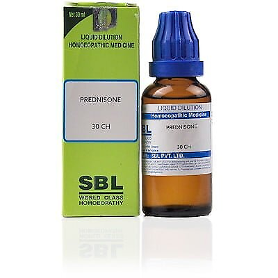 #ad 3 15 D Delivery SBL Prednison 30 CH200 CH1000 CH 30 ML Dilution